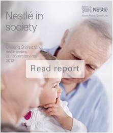 Nestlé in society report 2012